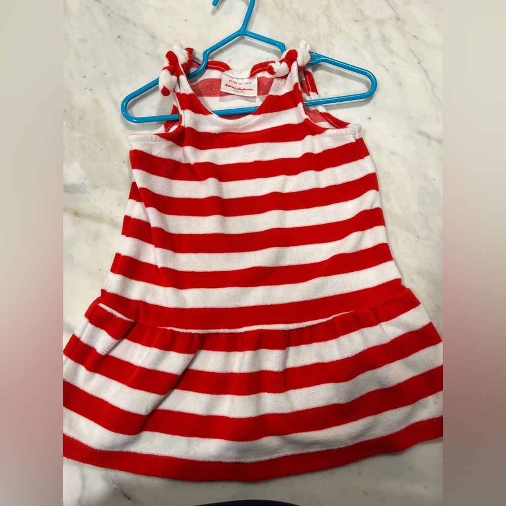 Hanna Andersson EUC 2T Terry swim cover!